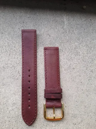 Cinturini vintage vera pelle marrone