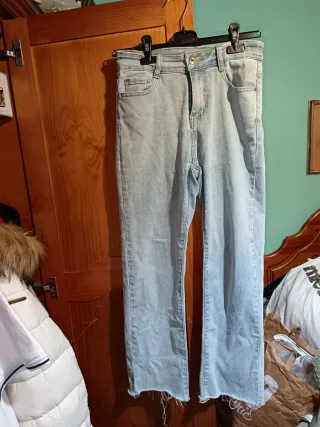 Pantalones vaqueros negros talla 38