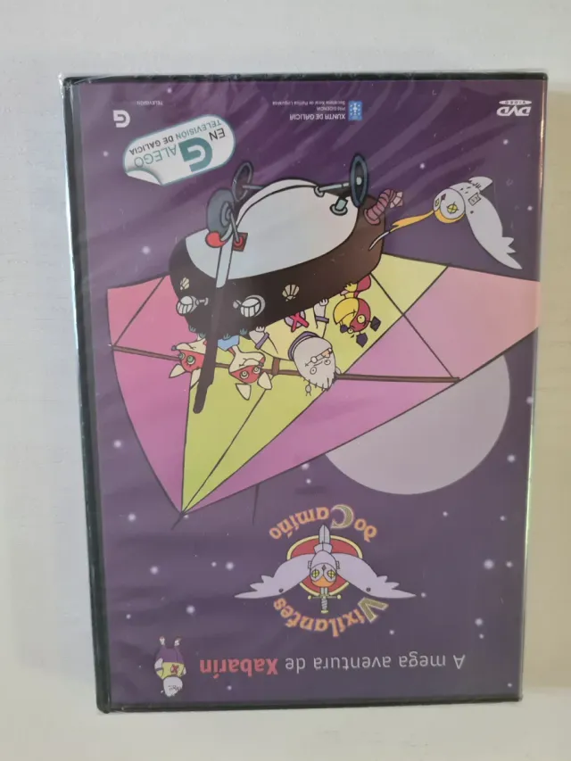 DVD A mega aventura de Xabarín Vixilanes do Camiño