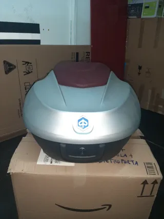 Bauletto Piaggio Beverly 350 Grigio/marrone