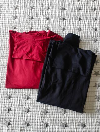 2 Maglioni con Collo Alto Donna