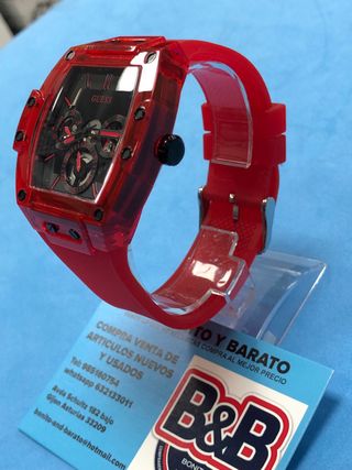 Reloj Guess GW020355 Rojo