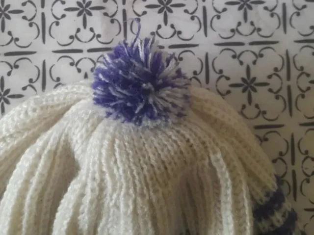 Gorro de lana del Real Madrid Vintage Años 70