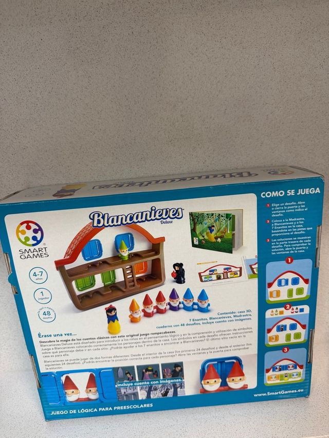 Juego Lógica Blancanieves Smart Games Deluxe