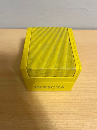 Reloj Invicta Dorado y Azul