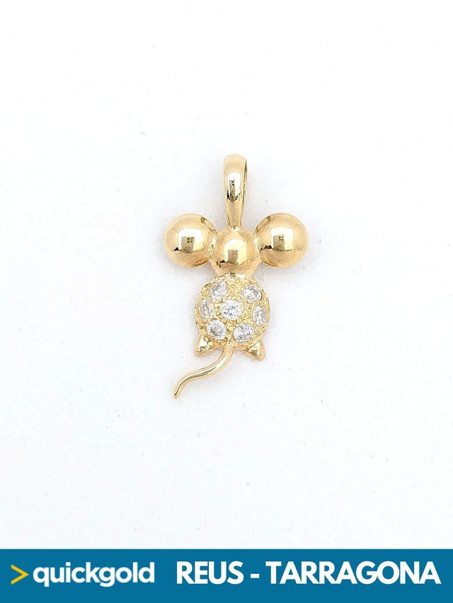 035-03-00701 COLGANTE ORO 18K RATON