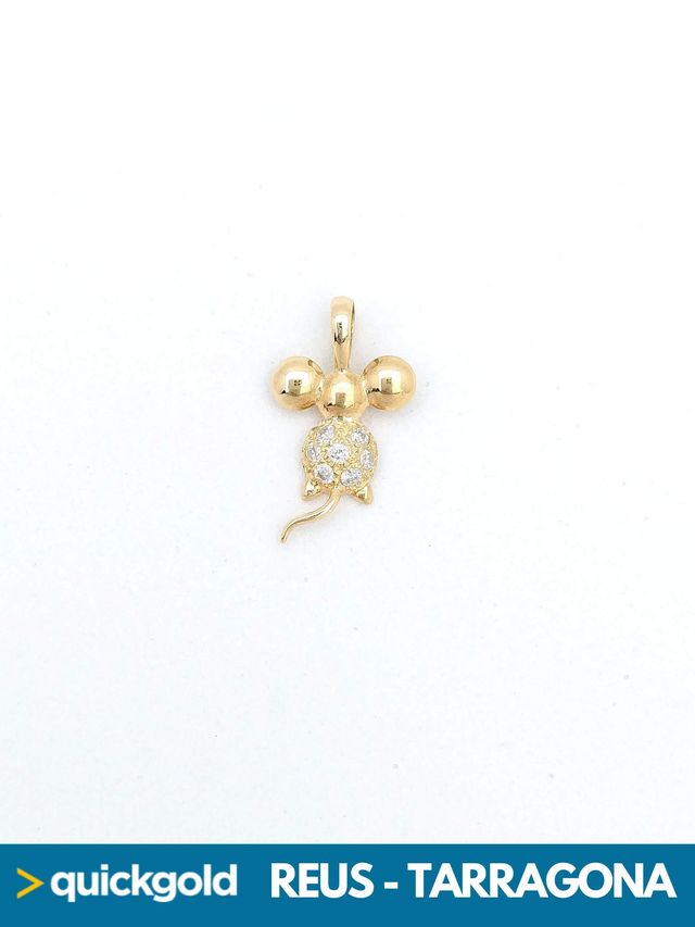 035-03-00701 COLGANTE ORO 18K RATON