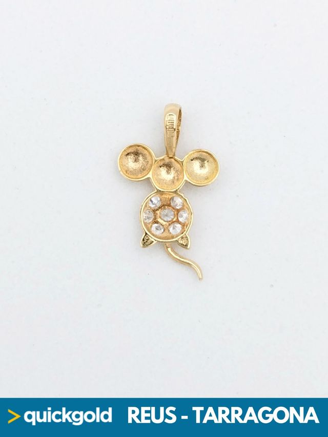 035-03-00701 COLGANTE ORO 18K RATON