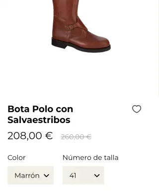Botas de equitación Nuevas Talla 41