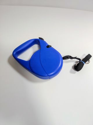 Guinzaglio estensibile blu