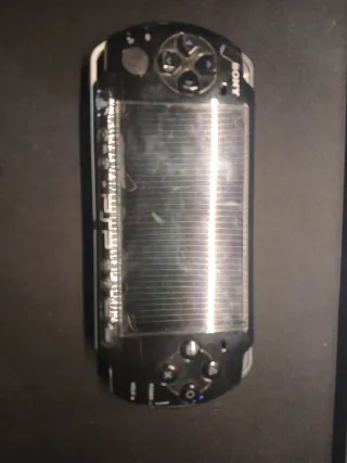 PSP Sony Negra con funda