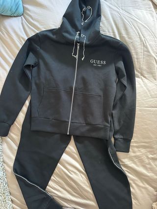 Conjunto Guess Mujer Talla S Negro Nuevo