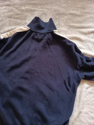 Felpa Ralph Lauren blu con cavallino bianco grande