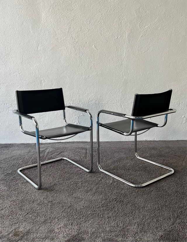 Sillas Mart Stam B34 1-06, Italia años 80