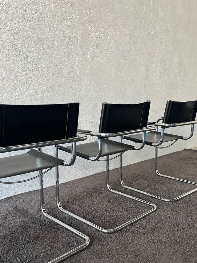 Sillas Mart Stam B34 1-06, Italia años 80