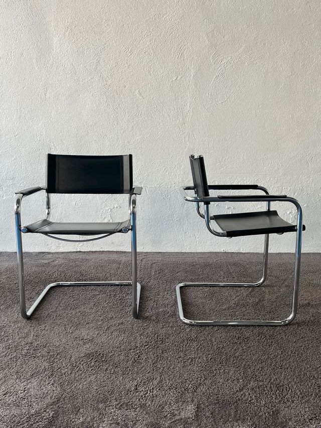 Sillas Mart Stam B34 1-06, Italia años 80