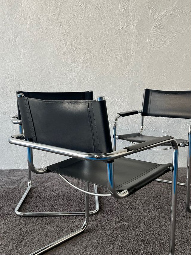 Sillas Mart Stam B34 1-06, Italia años 80