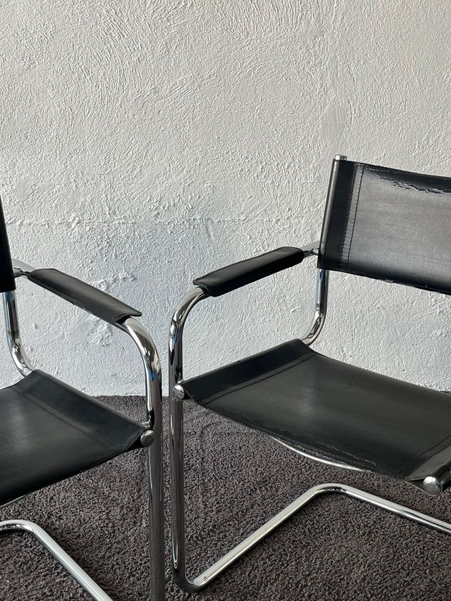 Sillas Mart Stam B34 1-06, Italia años 80