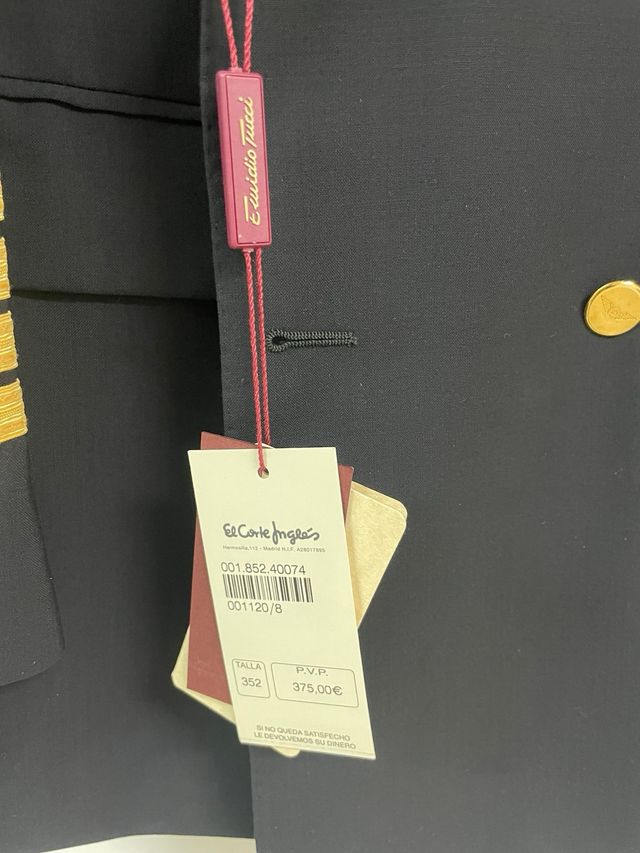 Chaqueta Comandante Aviación Civil