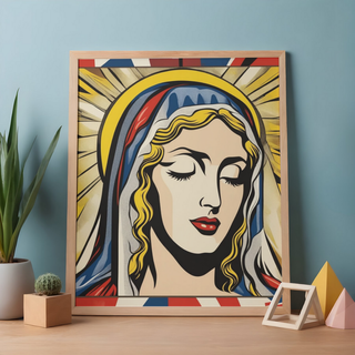 Stampa Poster A4 Madonna Pop Art