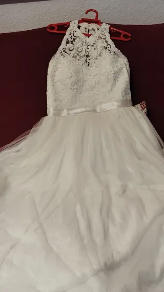 Vestido de Novia Blanco Encaje