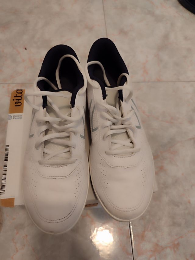 Zapatillas Unisex Talla 41 Blancas