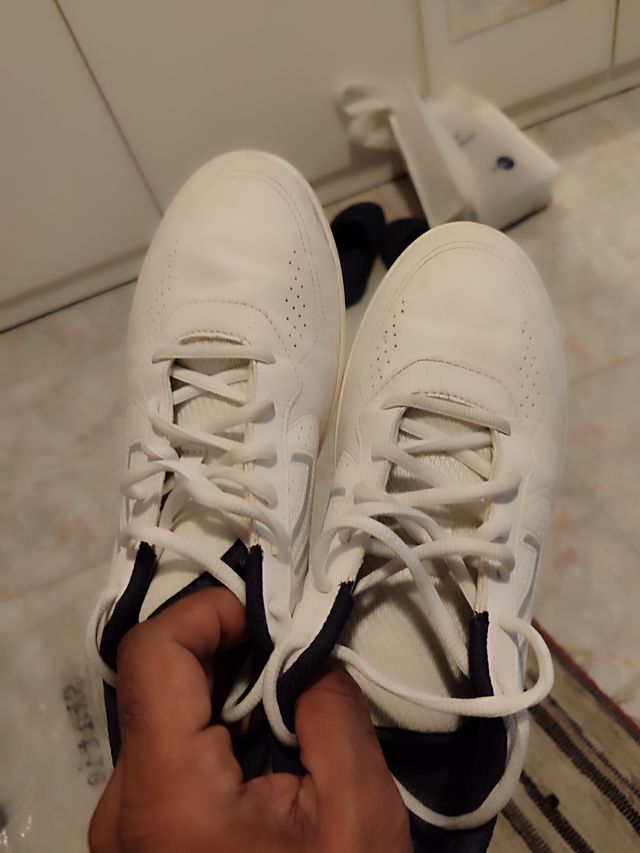 Zapatillas Unisex Talla 41 Blancas