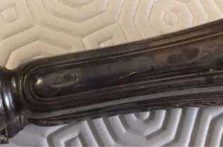 Schiaccianoci in argento con custodia originale