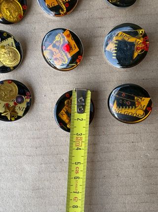 Bottoni vintage in resina