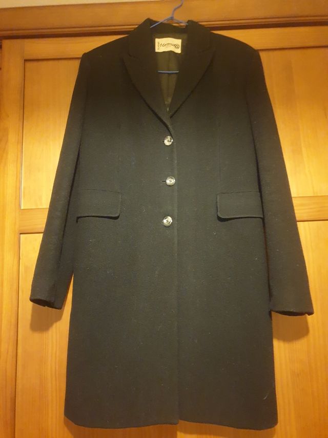 Abrigo FORMULA JOVEN Negro Talla M