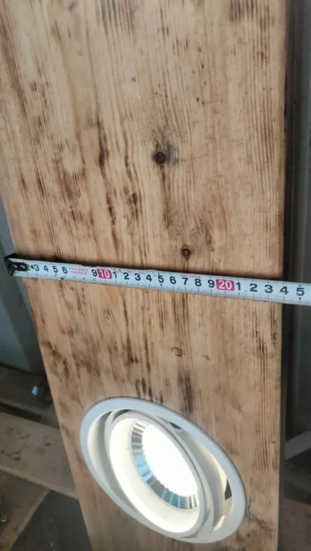 Lámpara rústica 3 focos Tridonic 42w