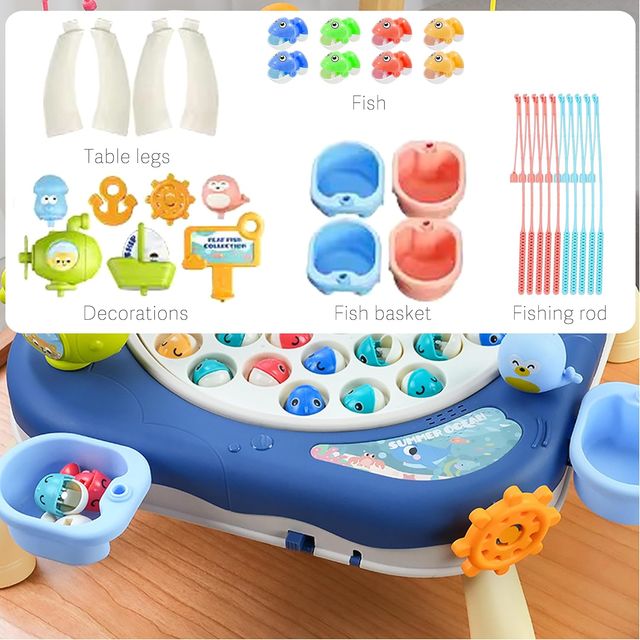 Juego de Pesca Magnética Infantil