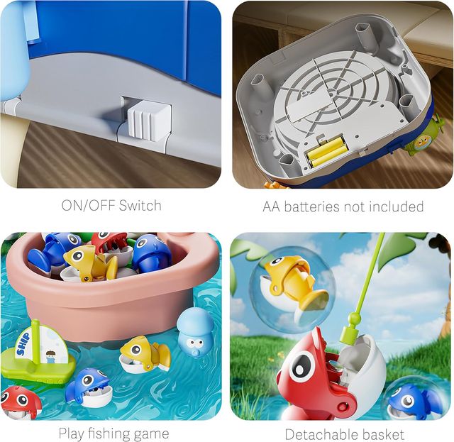 Juego de Pesca Magnética Infantil