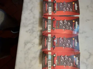 4 Portachiavi Modellini Ferrari Shell V-Power