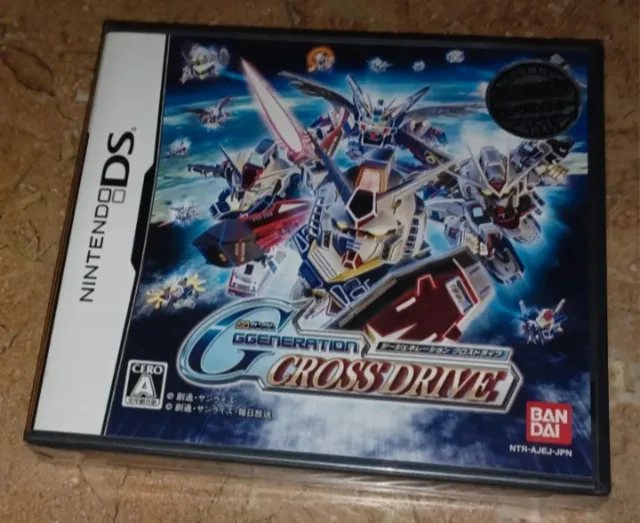 SD Gundam G Generation Cross Drive NDS.2DS 3DS Nuovo
