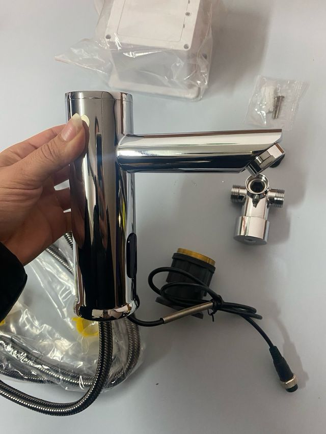Grifo Electrónico Sensor Cromo Nuevo