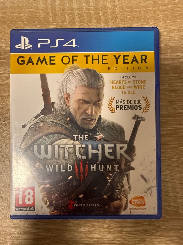 The Witcher 3 Wild Hunt PS4 Juego del Año