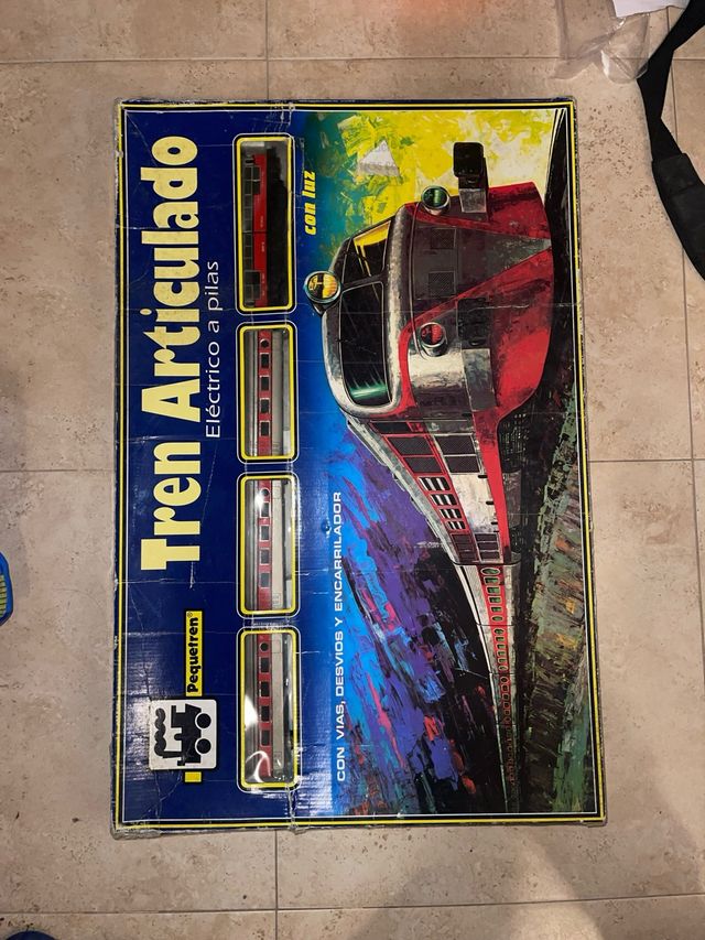 Treno articolato elettrico Pequetren