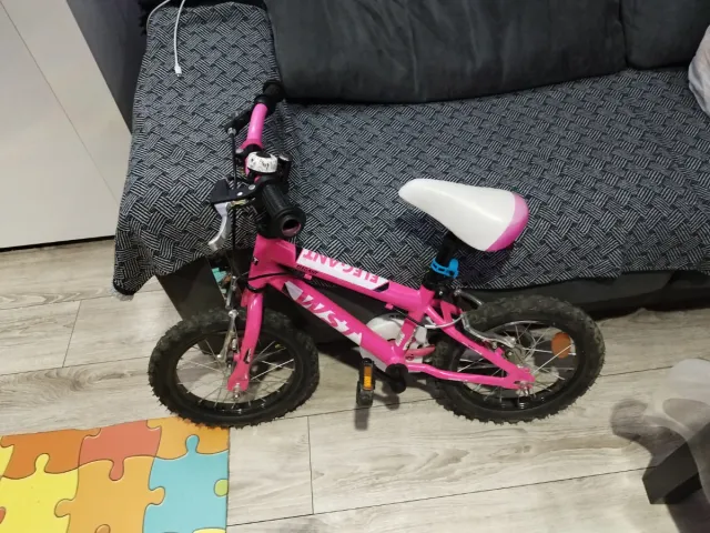 Bicicleta infantil rosa