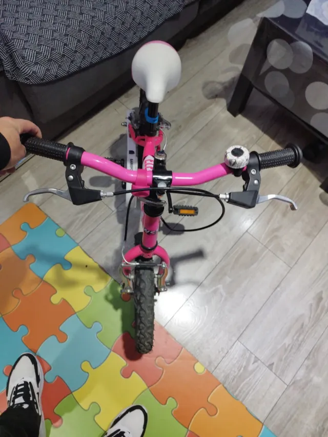 Bicicleta infantil rosa