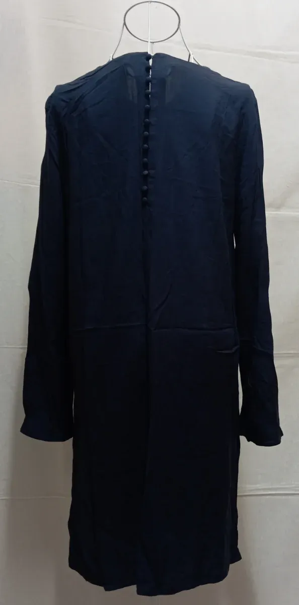 Vestido formal  H&M Azul Marino