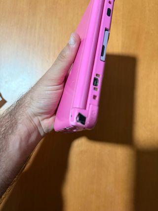 Nintendo 3DS XL Rosa con juegos pokemon