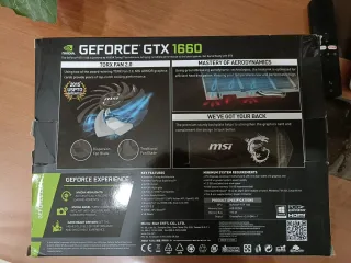Tarjeta Gráfica MSI GeForce GTX 1660 Armor