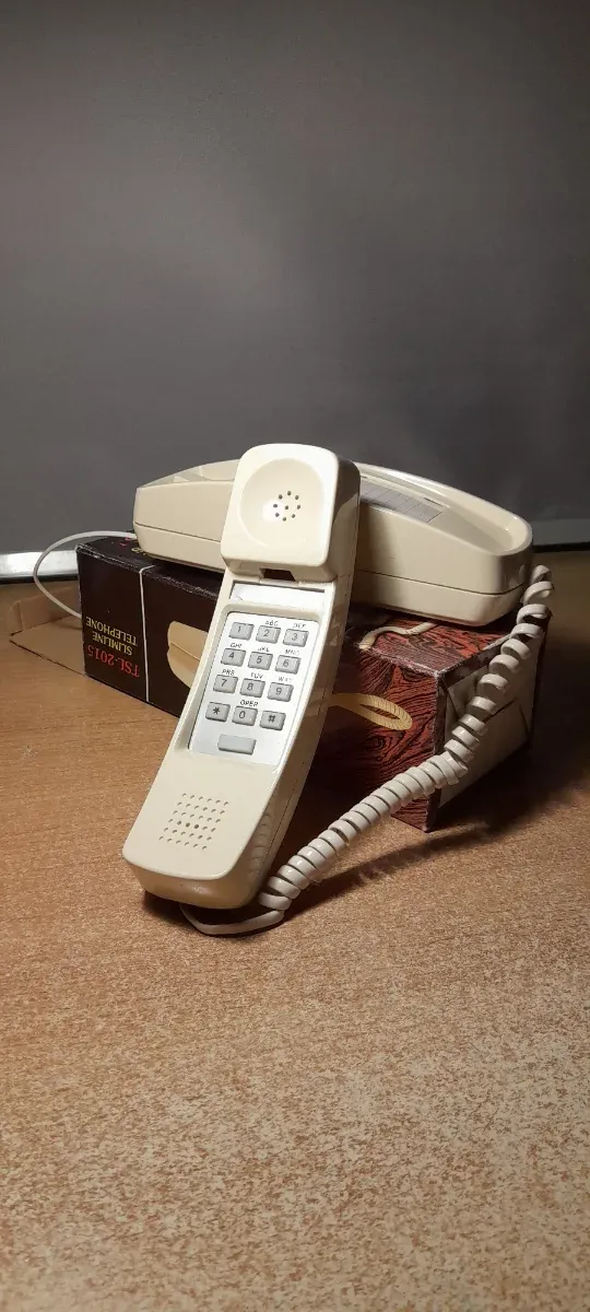 Teléfono fijo TSL-2015 Beige