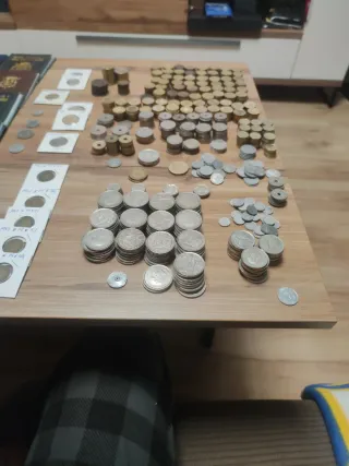 Lote de monedas de pesetas