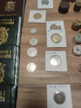Lote de monedas de pesetas