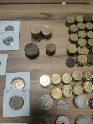 Lote de monedas de pesetas