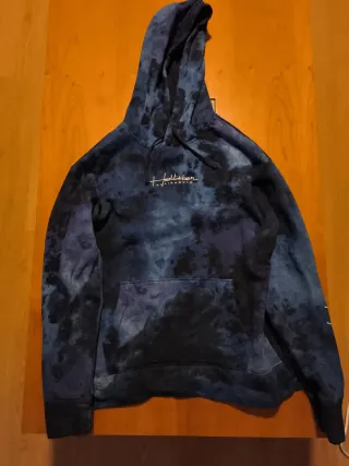 Sudadera Hollister Tie-Dye Azul y Negro