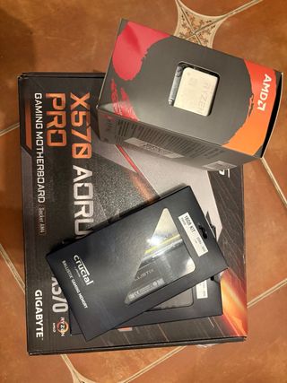 Ryzen 7 5800X + Placa X570 Aorus Pro + 32GB RAM