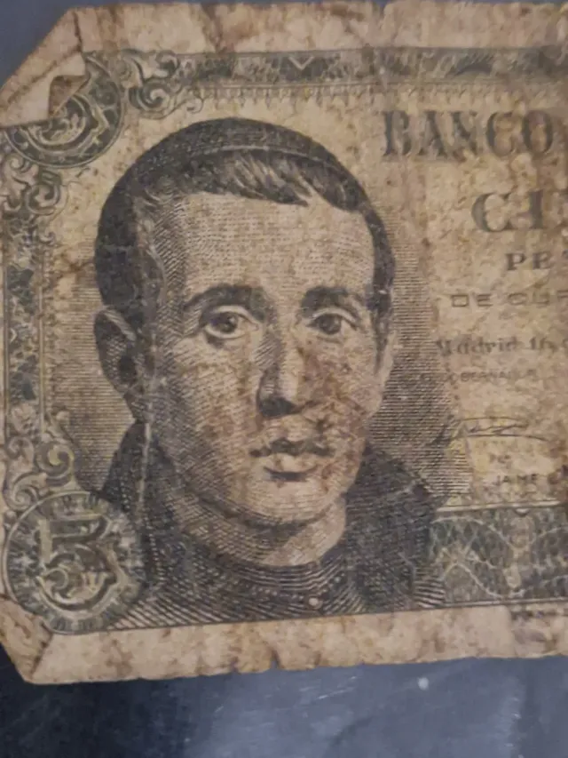 Billete 5 Pesetas Banco de España